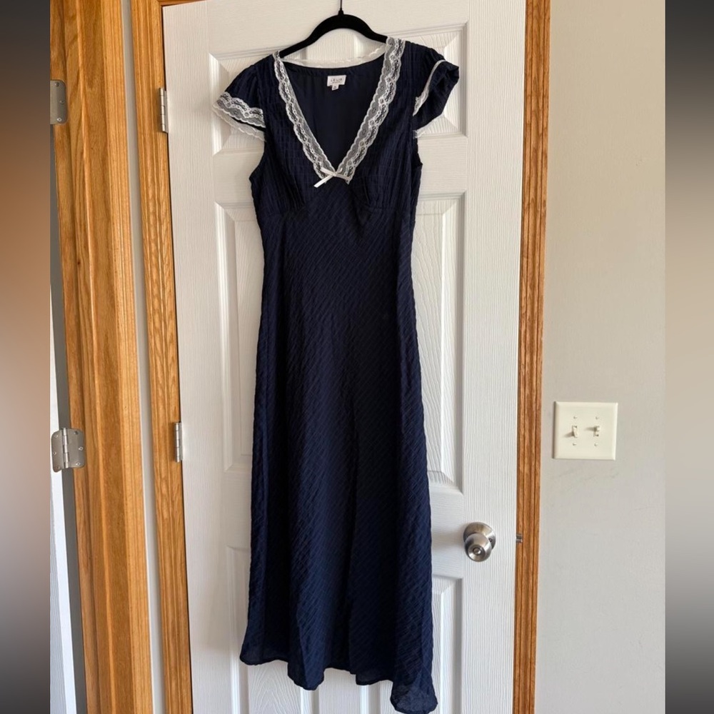 Navy blue dress